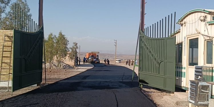 آسفالت جاده مرکز سروش