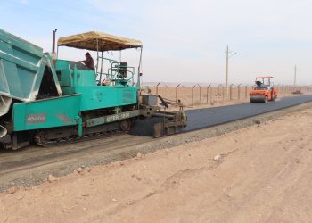 آسفالت خیابان داخلی مرحله دوم