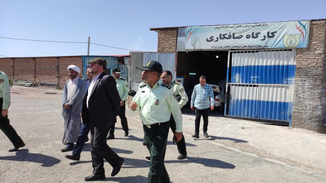 بازدید سردار کاکاوند از مرکز سروش بازدید سردار کاکاوند