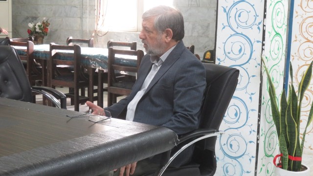 جلسه با رئیس بنیاد شهید تهران در مرکز سروش رئیس بنیاد شهید تهران در مرکز سروش